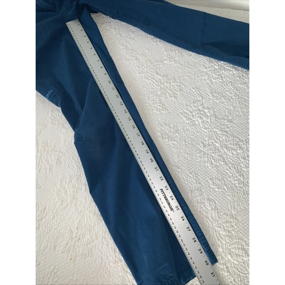 PATAGONIA Women's Venga Rock Pants 8 Blue Climbing Hiking Gorpcore 83085‎ Cargo